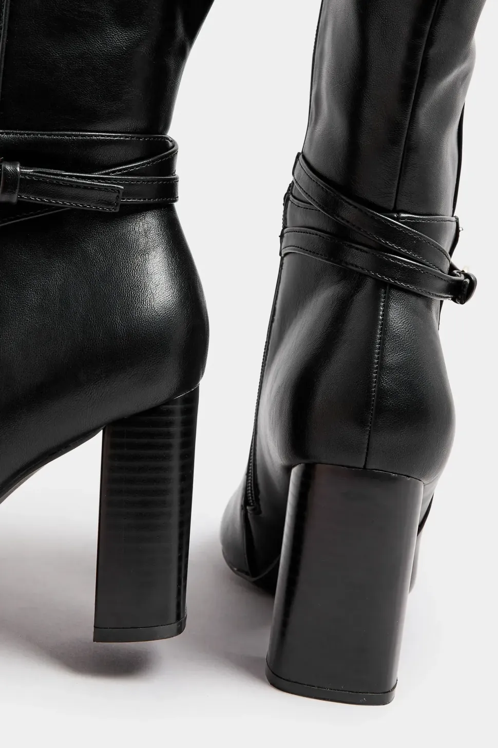 Extra Wide Fit Heeled Knee High Boot