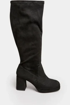 Extra Wide Fit Knee High Boots