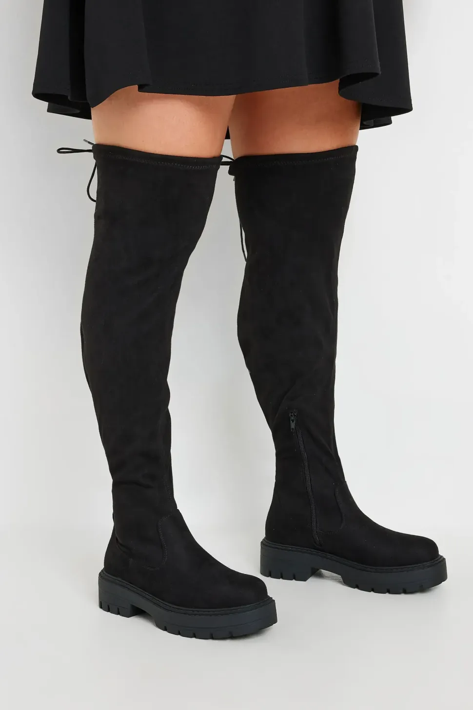 Extra Wide Fit Knee High Boots