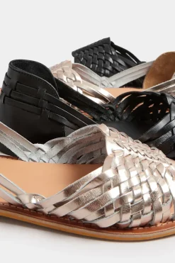 Extra Wide Fit Leather Mules
