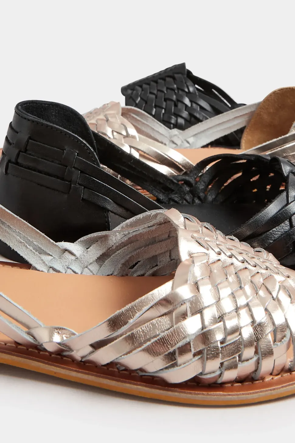 Extra Wide Fit Leather Mules
