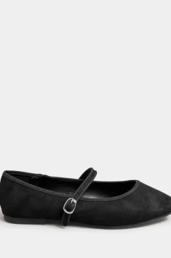 Extra Wide Fit Mary Jane Ballet Pumps