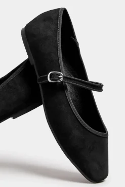 Extra Wide Fit Mary Jane Ballet Pumps