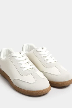 Extra Wide Fit Retro Gum Sole Trainers