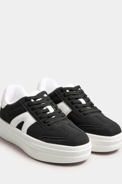 Extra Wide Fit Retro Platform Trainers