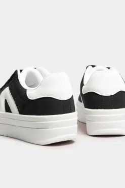 Extra Wide Fit Retro Platform Trainers