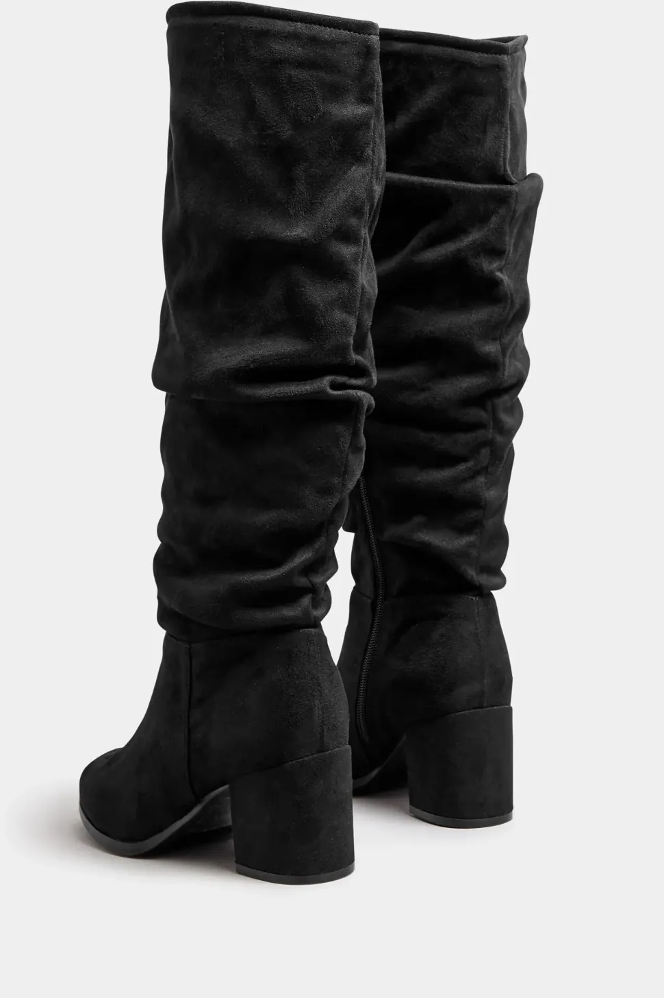 Extra Wide Fit Slouch Knee Ankle Boots