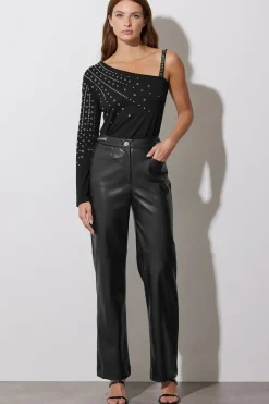 Eyelet Asymmetric Top