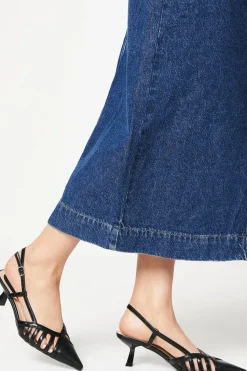 Faith: Camille Lattice Kitten Heel Slingback Court Shoes
