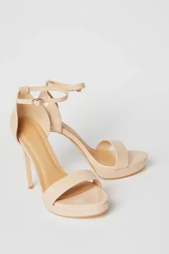 Faith: Cece Stiletto High Heeled Sandals
