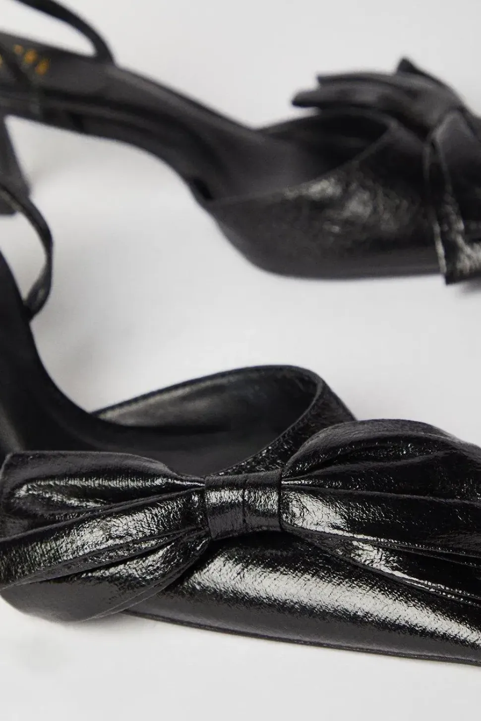 Faith: Cindy Bow Detail Slingback Court Shoes
