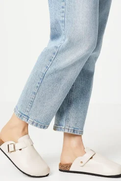 Faith: Habba Closed Toe Footbed Mules