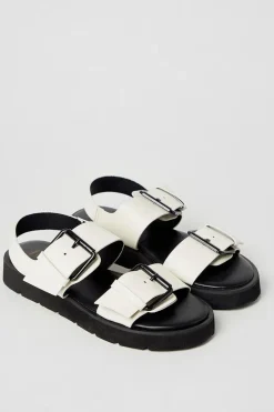 Faith: Henrietta Buckle Strap Chunky Sandals