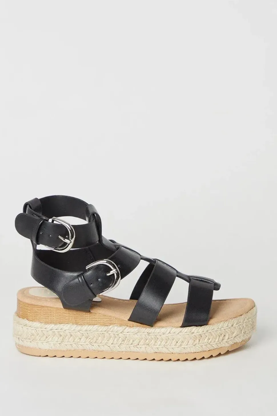 Faith: Hunter Fisherman Espadrille Wedge Sandals