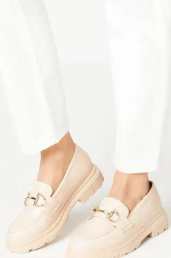 Faith: Luna Snaffle Trim Chunky Loafers