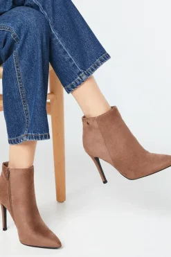Faith: Miffy Pointed High Heel Stiletto Ankle Boots