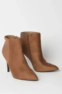 Faith: Miffy Pointed High Heel Stiletto Ankle Boots