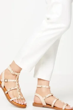 Faith: Milan Studded Gladiator Sandals