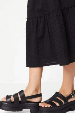 Faith: Mona Chunky Slingback Sandals