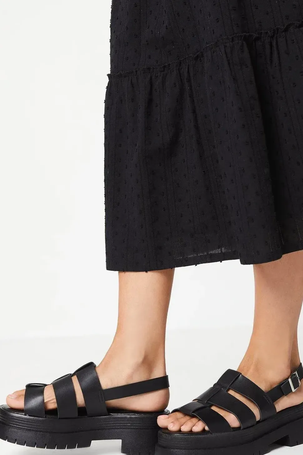 Faith: Mona Chunky Slingback Sandals