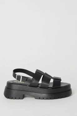 Faith: Mona Chunky Slingback Sandals