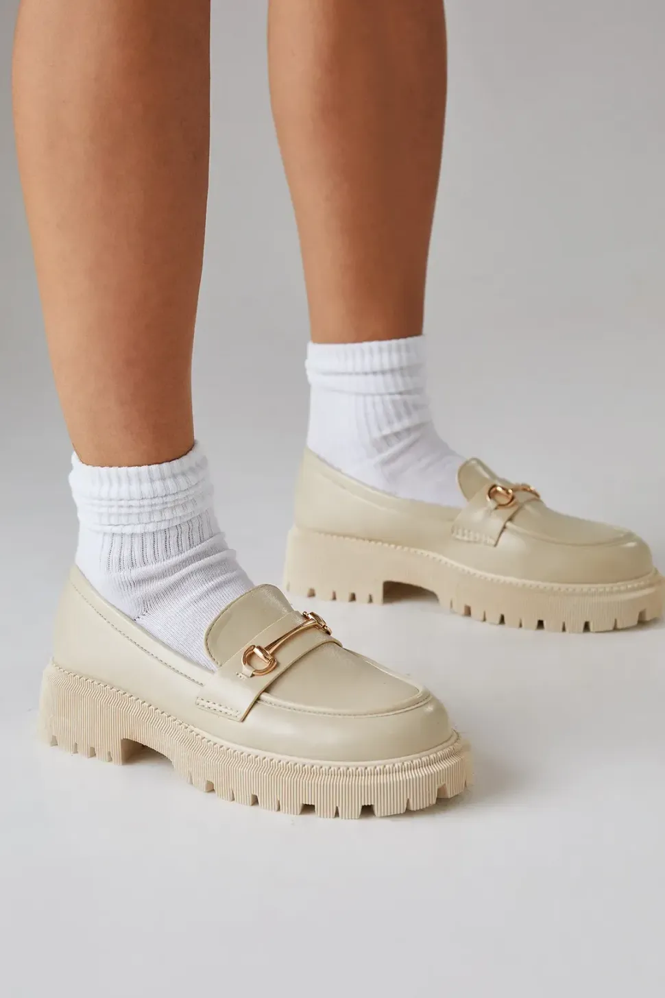 Faith: Nola Snaffle Detail Chunky Loafers
