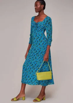 Farfalle Flower Midi Dress-