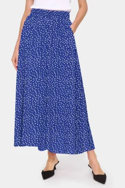 Fatilde High Waist Printed Maxi Skirt-