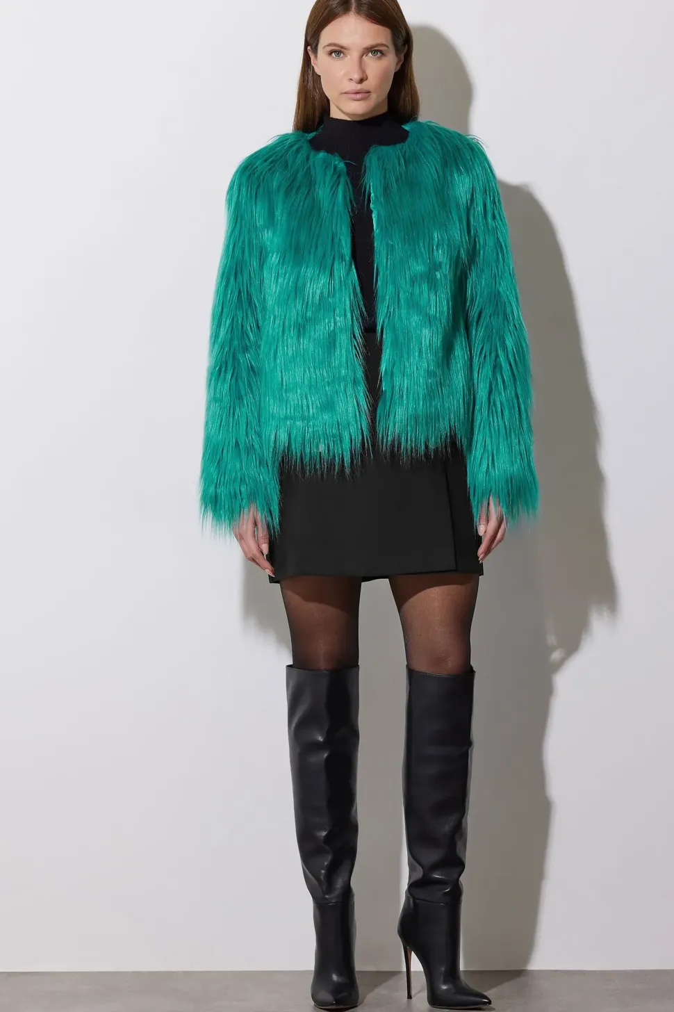 Faux Fur Coat