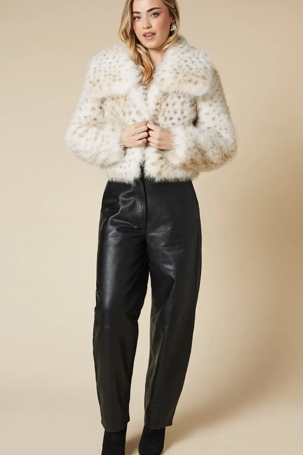 Faux Fur Short Coat