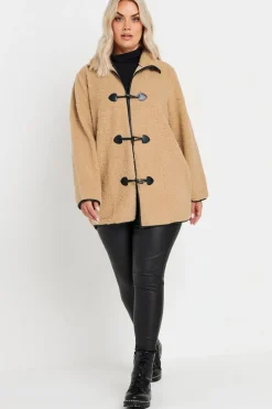 Faux Fur Toggle Jacket