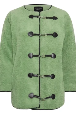 Faux Fur Toggle Jacket