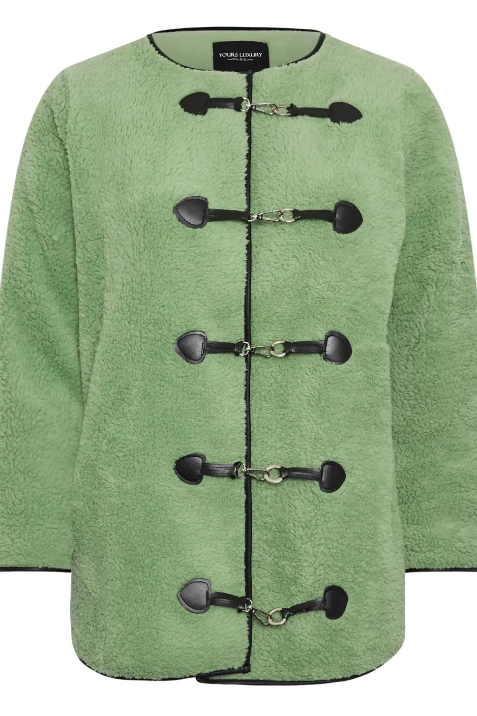 Faux Fur Toggle Jacket