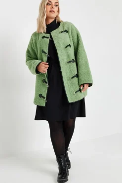 Faux Fur Toggle Jacket