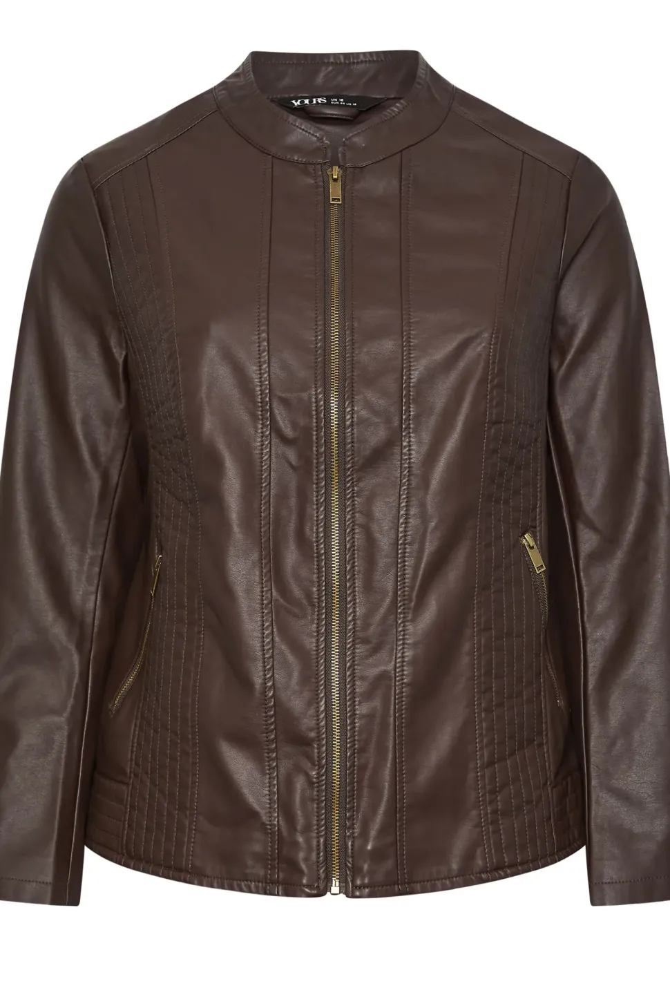 Faux Leather Jacket