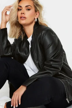 Faux Leather Jacket