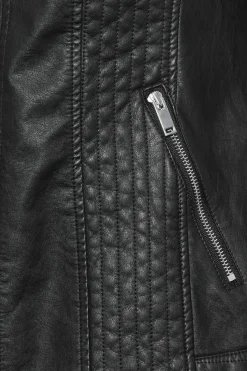 Faux Leather Jacket