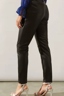 Faux Leather Jeans