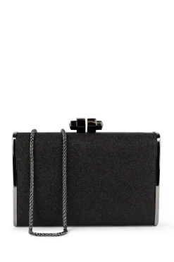 Faux Leather 'Oberon' Quilted Shoulder Bag