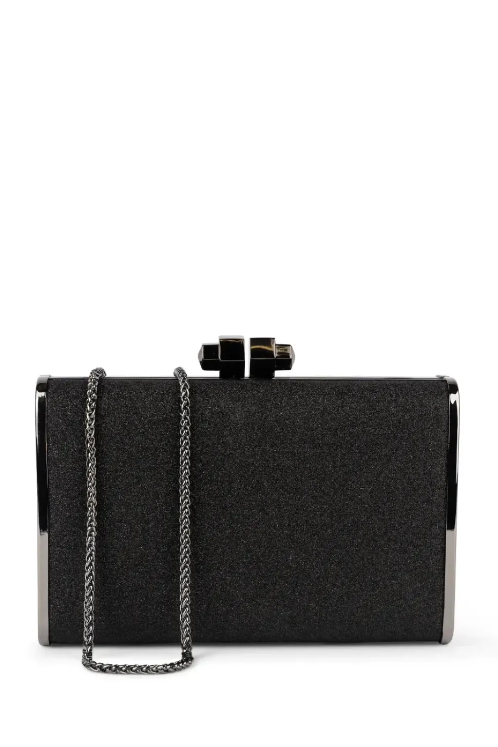 Faux Leather 'Oberon' Quilted Shoulder Bag