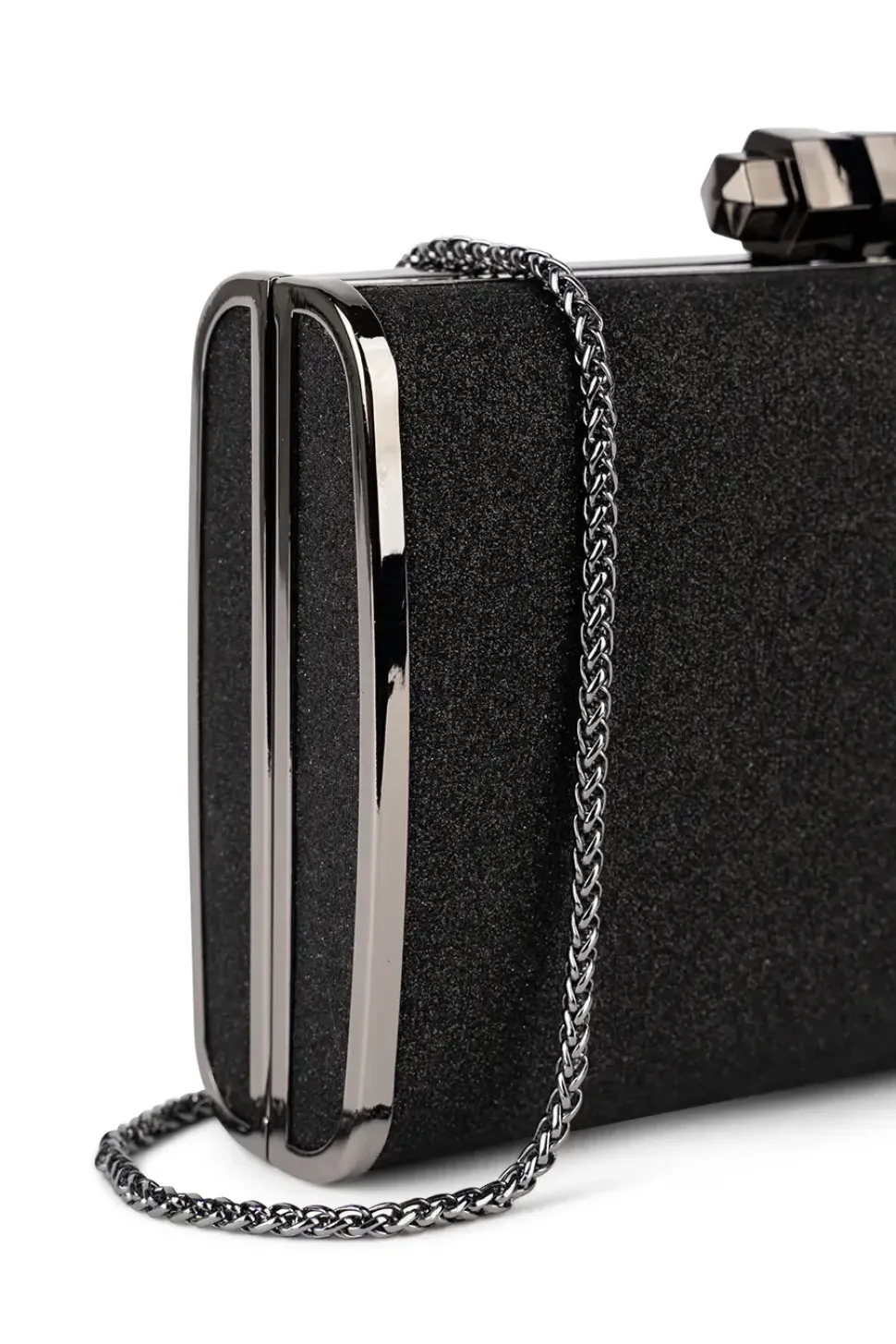 Faux Leather 'Oberon' Quilted Shoulder Bag