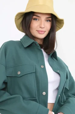 Faux Wool Shacket