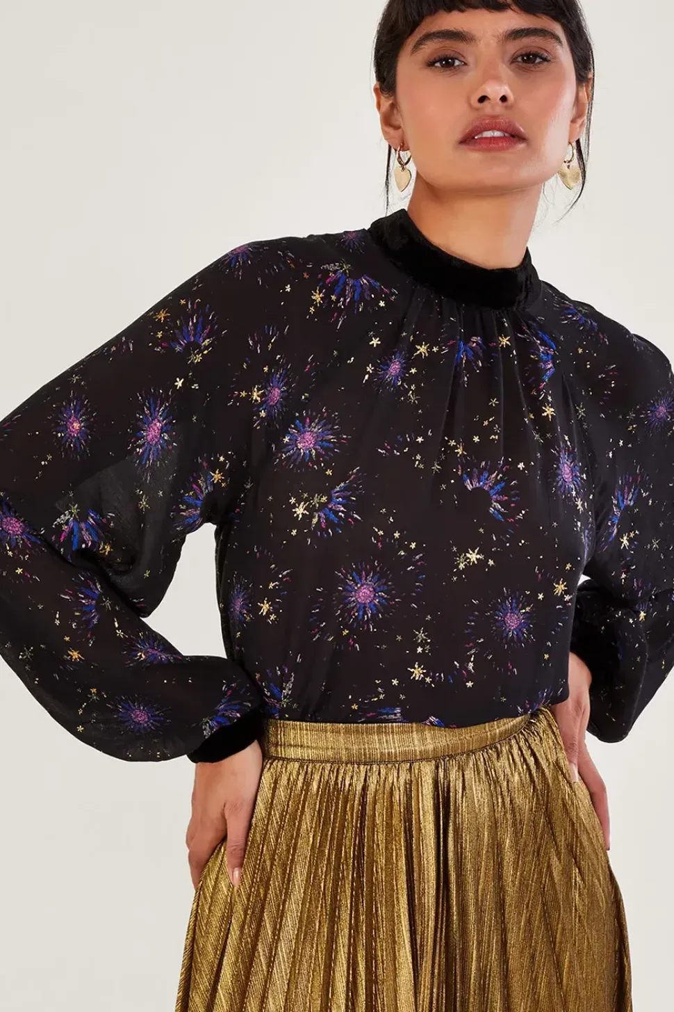 Felicia Print Blouse