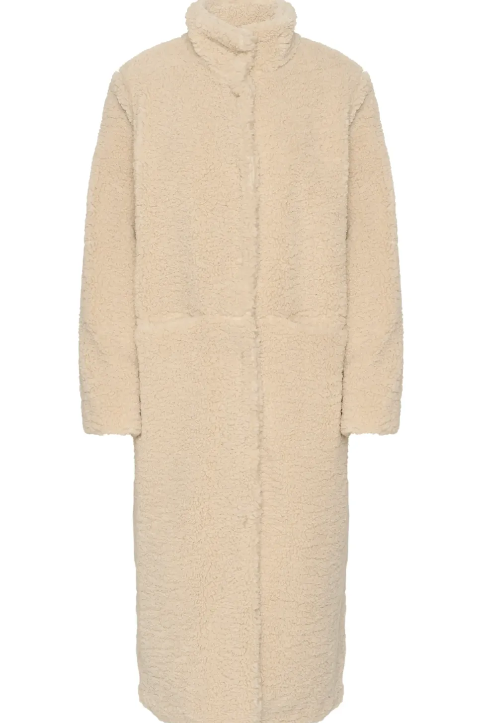 Felicia Teddy High Neck Coat-