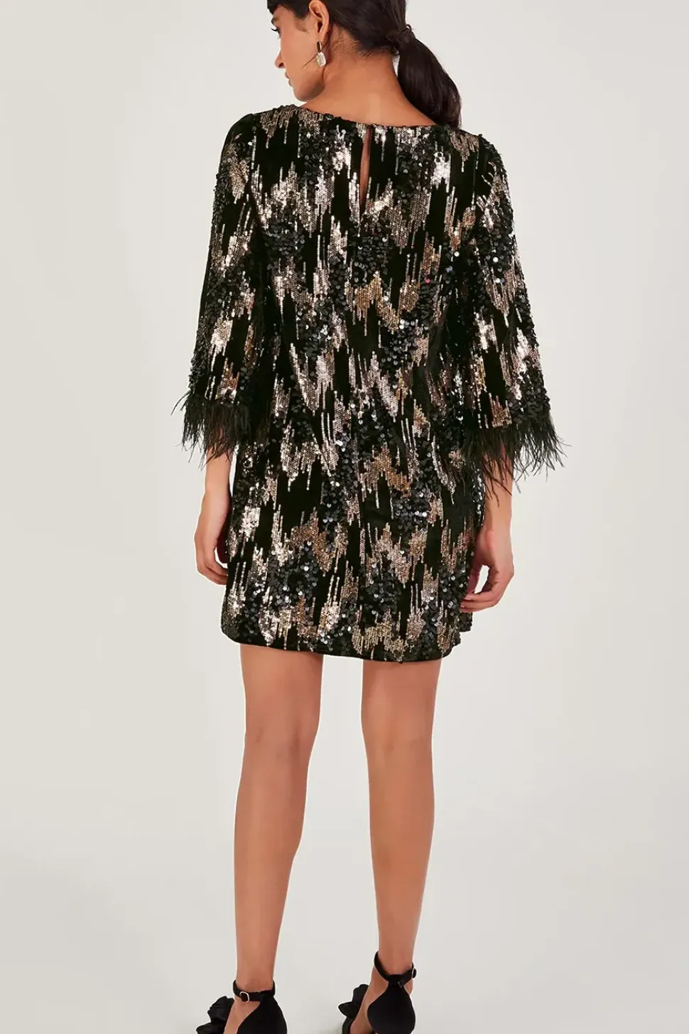 Fern Sequin Tunic Dress