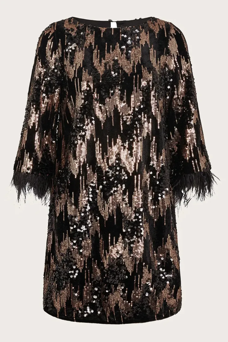 Fern Sequin Tunic Dress