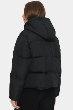 Fey Short Hooded Puffer Jacket-