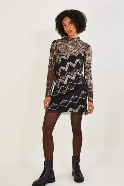 Finnley Embellished Tunic Dress in Recycled Polyester