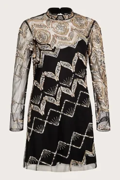 Finnley Embellished Tunic Dress in Recycled Polyester