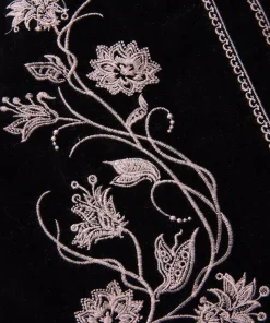 Floral Embroidered A-Line Mini Skirt